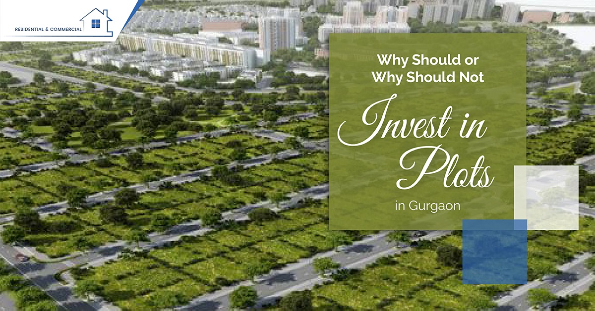 Why Should or Why Should Not Invest in Plots in Gurgaon